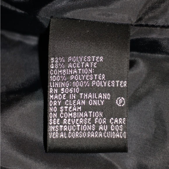 BLACK + PINK VINTAGE SKIRT SUIT - Picture 15 of 16